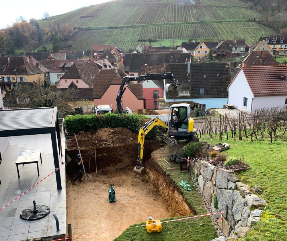 Pourquoi avoir recours au terrassement ? Kingersheim